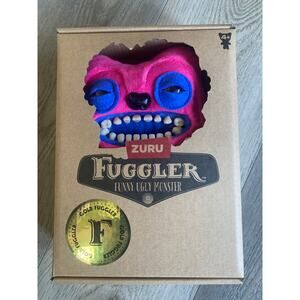 ZURU Fuggler Funny Ugly Monster Gold Fuggler Human Like Teeth 9”